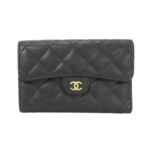 Chanel Timeless Classic Caviar Skin Wallet - Picture 1 of 9